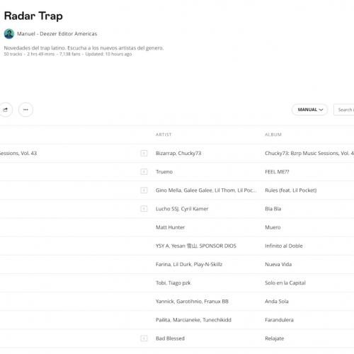 #7 - RADAR TRAP - DEEZER