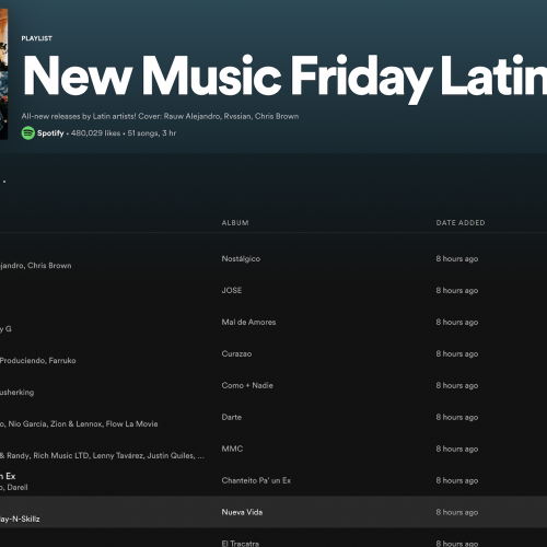 #9 - NEW MUSIC FRIDAY LATIN